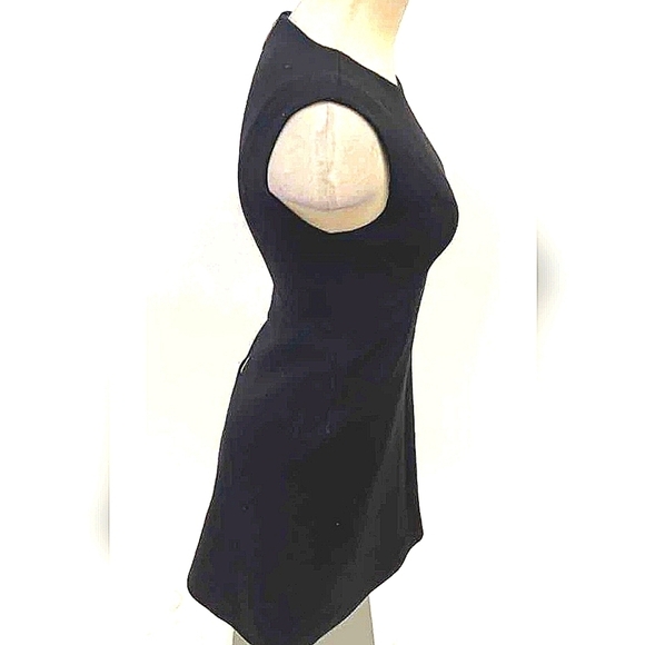 CLEAR OUT kate spade ♠️ stretch crepe flip dress Black Size 0 - Picture 5 of 11